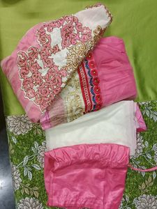 Heavy Work Party Wear 3 Piece Anarkali Frock