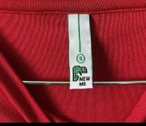 red Long Sleeve Top