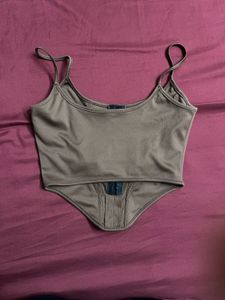 Brown Corset Top