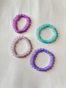 Glass Beaded Bracelets Set