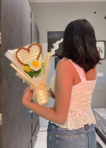 Handmade Heart & Flower Bouquet