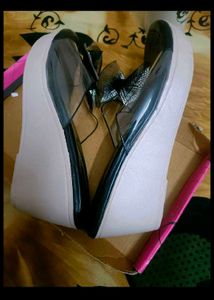 Sparkling Bow Party Wedges  in 6 size 40
