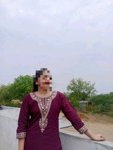 Beutiful Purple Kurta Set 💗