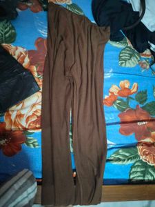 Brown Comfortable Palazzos