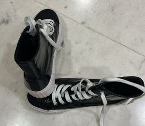 Black High-Top Sneakers Eur 37