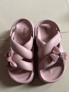 Pink Bow Sandals