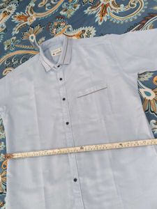 Half Sleeves Brand New 42 Size Sky Blue Shirt