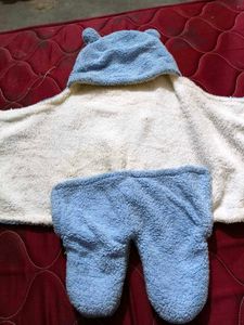 New Cozy Blue Baby swadle