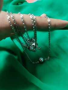 Sliver Layered Necklace
