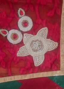 Vibrant Yellow &amp; Pink Saree