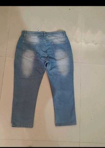 Stylish Blue Denim Jeans Combo