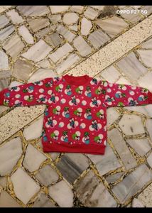 16. Cute Cartoon Print Sweatshirt