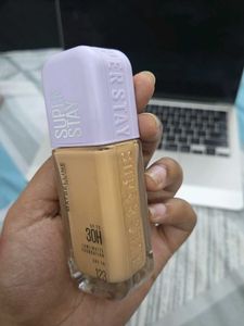 Maybelline Super Stay Lumi-Matte Foundation- 123 S