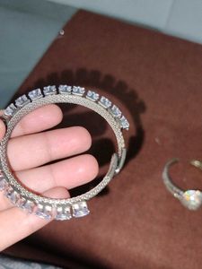 Sparkling Rhinestone Bracelet  Set