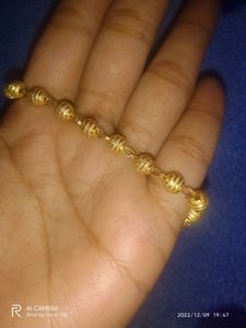 Golden Long Chain And Ring
