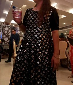 Black Party Wear Gown