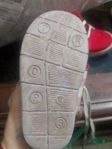 Cute Red Baby Shoes