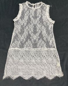 Elegant White Lace Top