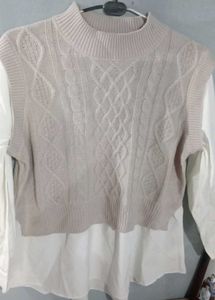 Chic Cable Knit Vest Top