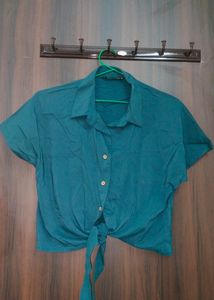 Cropped Knot Shirt