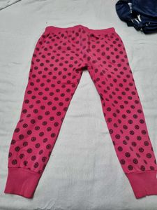 Pink Smiley Face Joggers