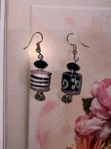 Unique Beaded Dangle Earrings