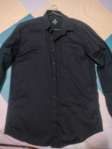 Classic Black Long Sleeve Shirt