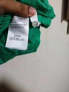 Almost New Green Cotton Top