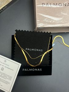Palmonas 18k gold plated chain
