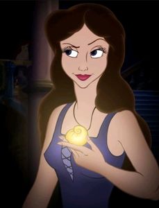 Disney Ursula's Golden Seashell Necklace