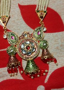 Rani Har Long Necklace With Earning