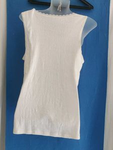 M&amp;S Classic Ribbed Tank Top