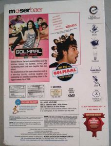 🎬🔥 Golmaal Returns – Double Comedy DVD Pack 🔥🎬