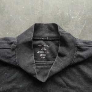 Classic Mock Neck Long Sleeve Top