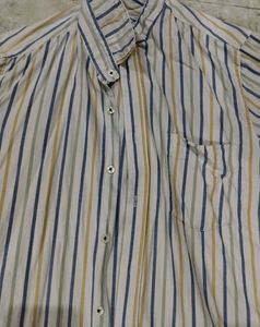 Classic Striped Button-Down Shirt