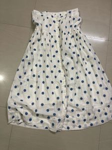Chic Polka Dot Cotton Skirt🌷