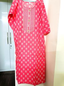 3 Piece Pure Cotton Stitched Kurta Pant Set