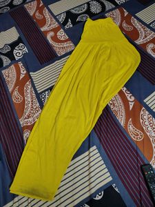 Bright Yellow Palazzo Pants