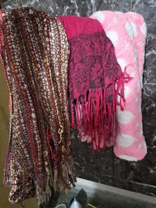 Set of 3 Cozy Scarves
