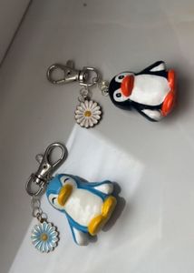 Cute Penguin Keychains customised color