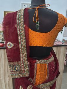 y2k Lehanga Saree 🌻