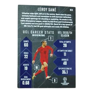 Topps Leroy Sane Black Edge Edition Trading Card