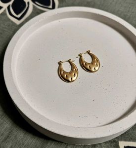 Gold Hoop Earrings