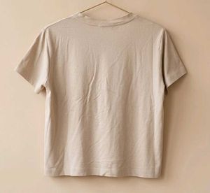 Graphic Print cropped tshirt