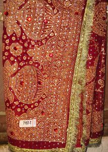 Red &amp; Gold Lehenga Choli Set