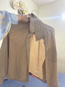 Men's Classic Beige Shirt