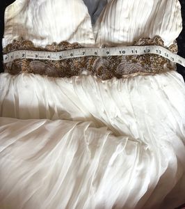 Elegant White Maxi Dress /Gown