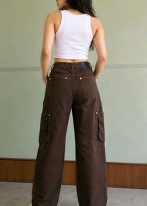 Brown Cargo Pants