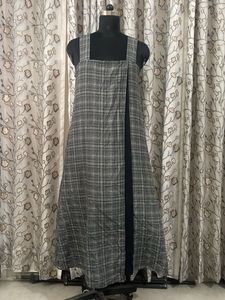 Chic Plaid A-Line Dress