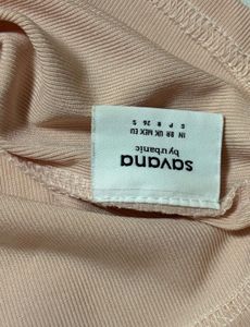 Soft Pink Ribbed Short Sleeve Top